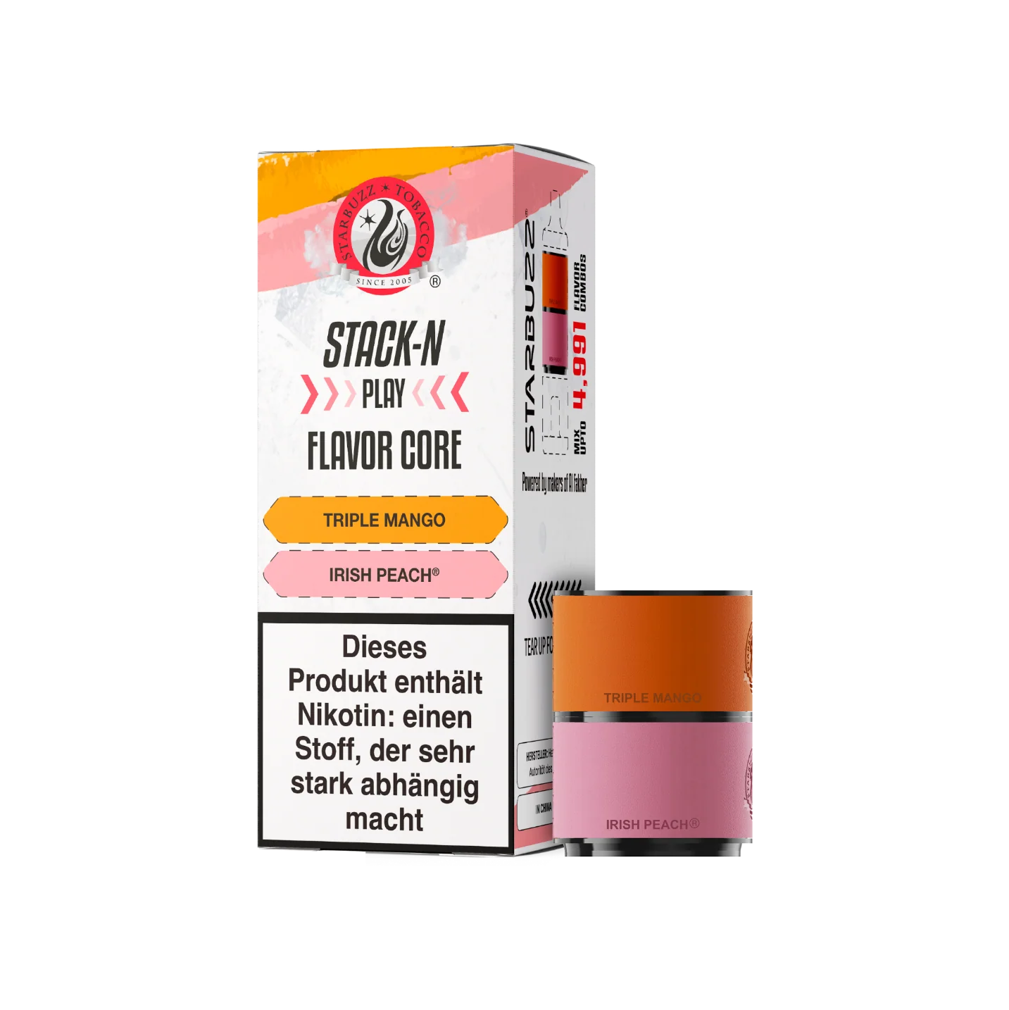 Starbuzz - Pod - Triple Mango + Irish Peach