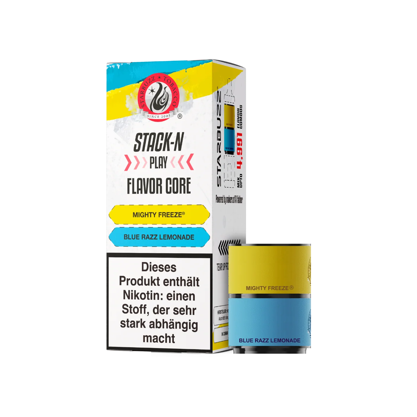 Starbuzz - Pod - Mighty Freeze + Blue Razz Lemonade