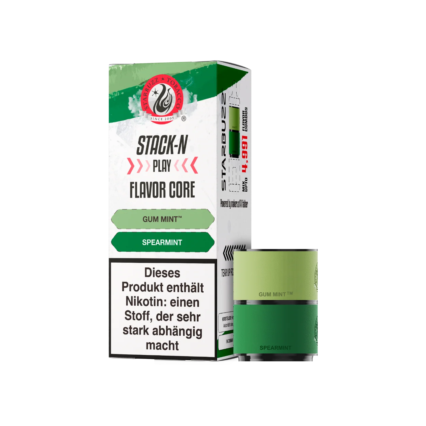 Starbuzz - Pod - Gum Mint + Spearmint