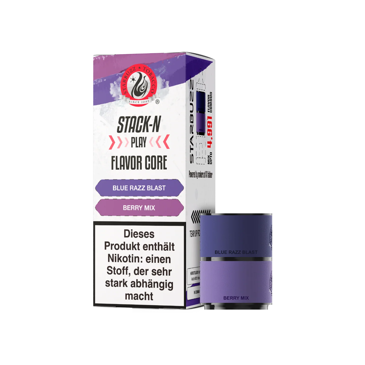 Starbuzz - Pod - Blue Razz Blast + Berry Mix