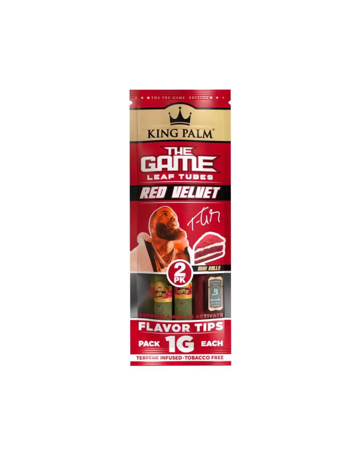 King Palm - Slim Roll Blunt 2er Packung - The Game
