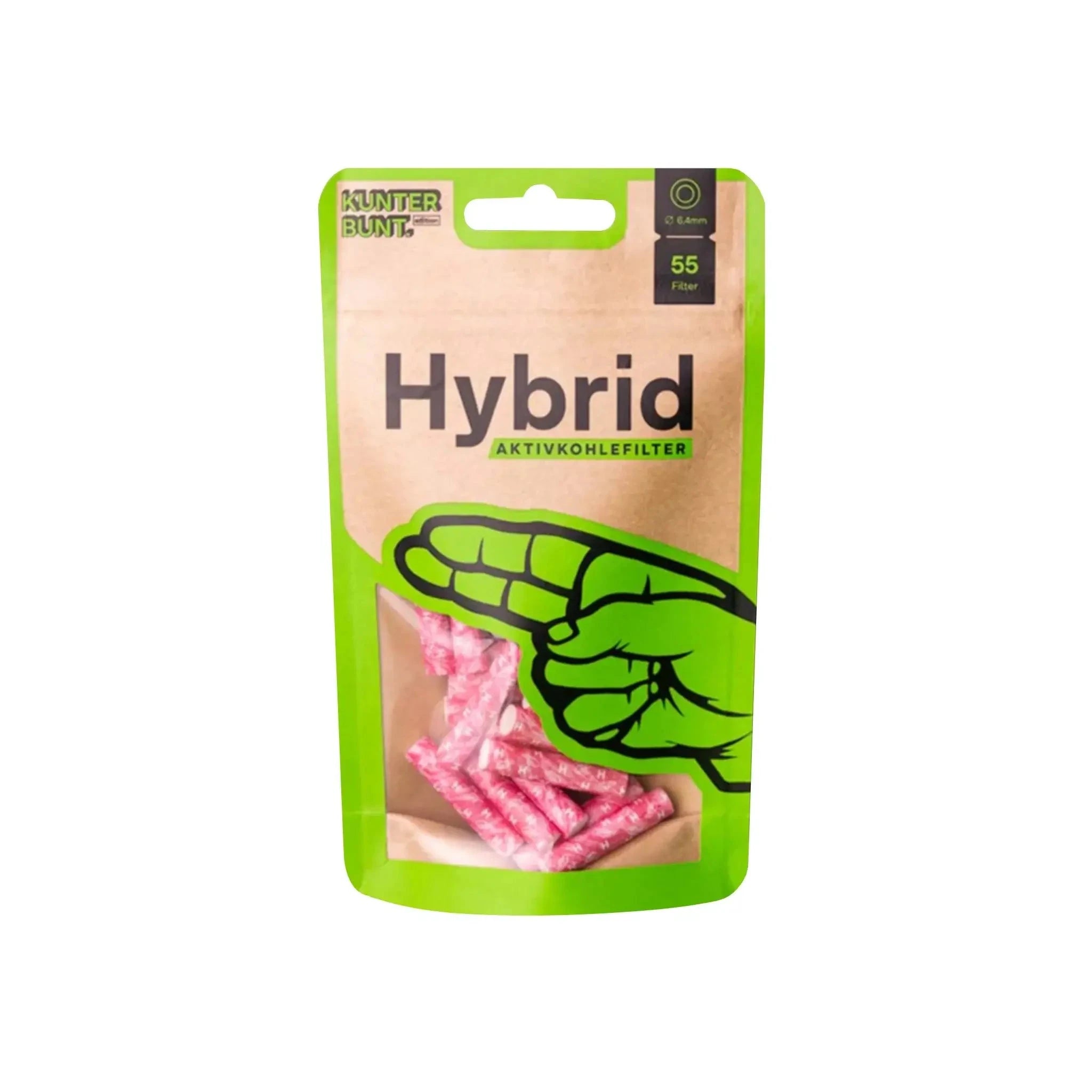Automatenpaten Hybrid Slimfilter - Magenta