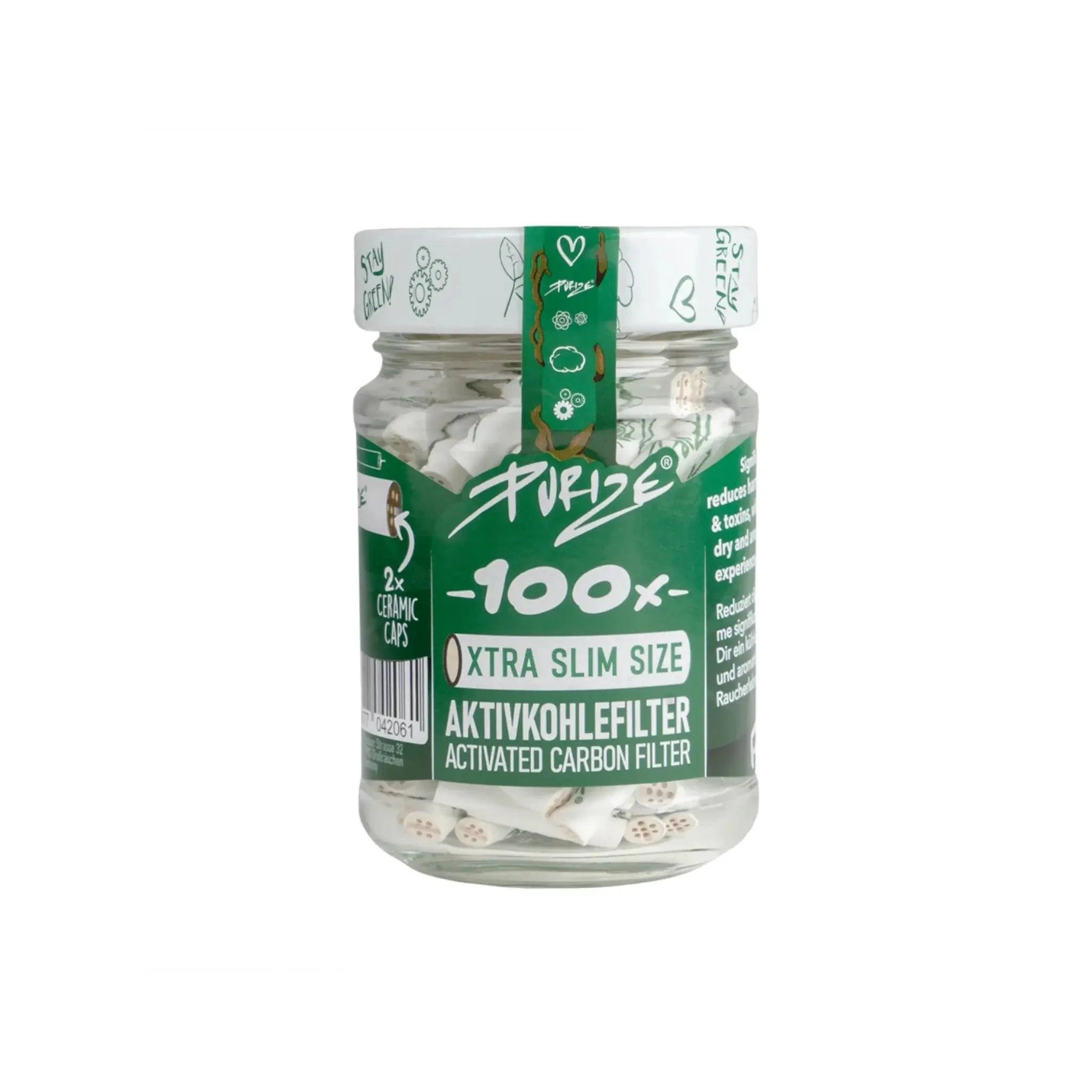 Automatenpaten Purize XTRE Slim Size Glas (10x100)