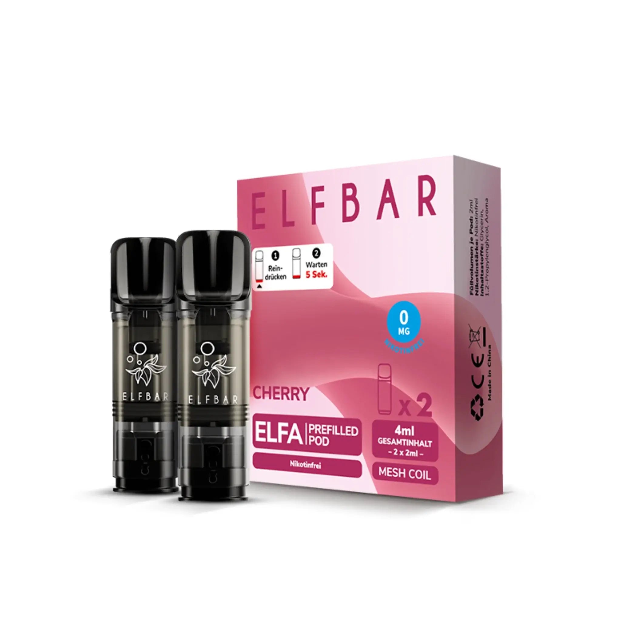 Mein Shop Elfa Pod ohne Nikotin - Cherry