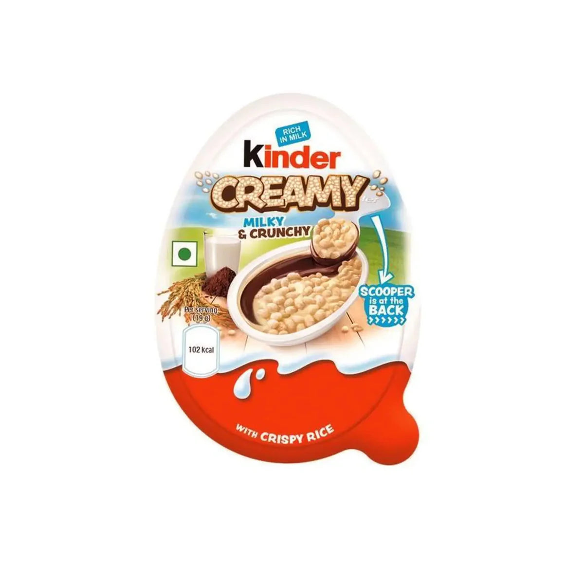 Kinder - Creamy Milky & Crunchy 19g