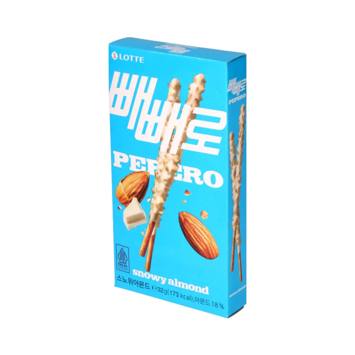 Pepero - Snowy Almond Sticks 32g