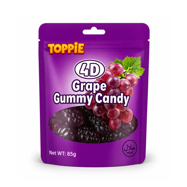 Toppie - Grape - Halal - 80g