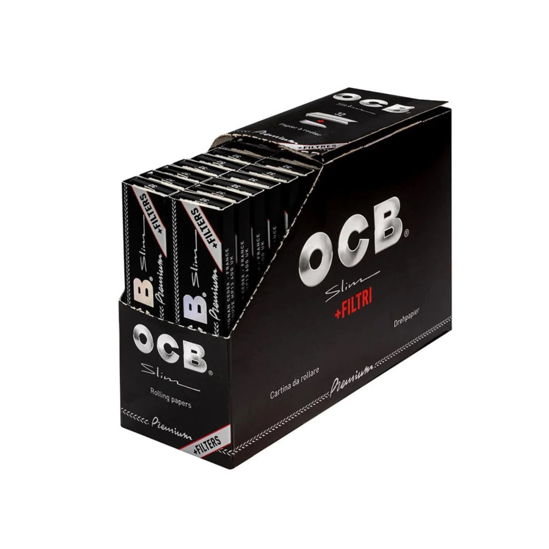 OCB Slim Premium Papers + Filter Pack