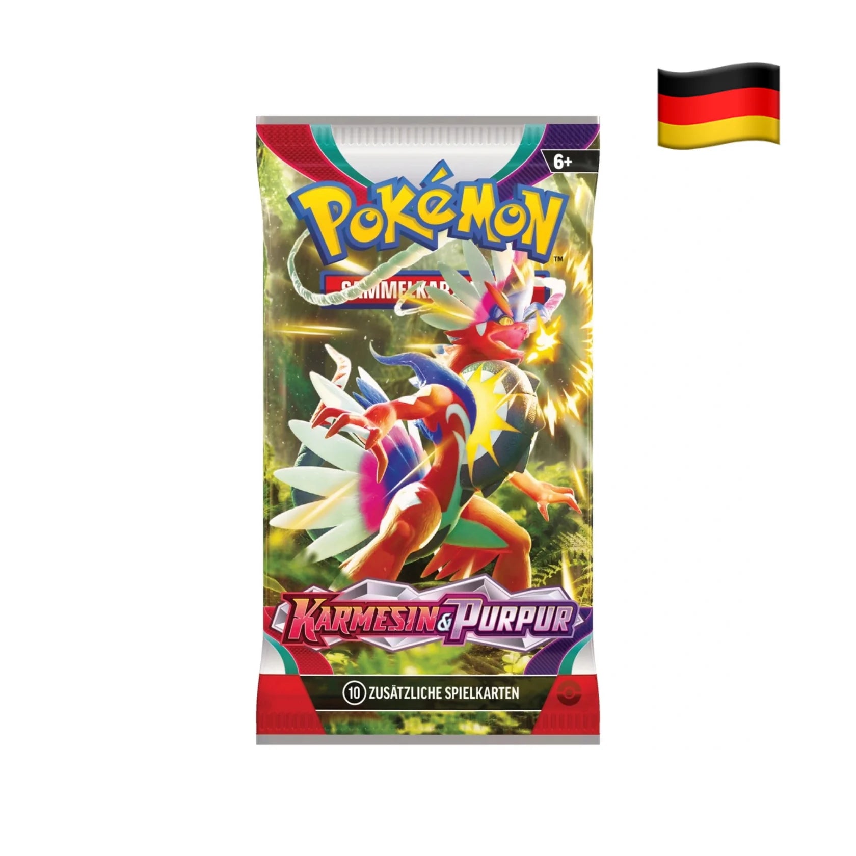 Pokemon Booster - Deutsch - Karmesin & Purpur
