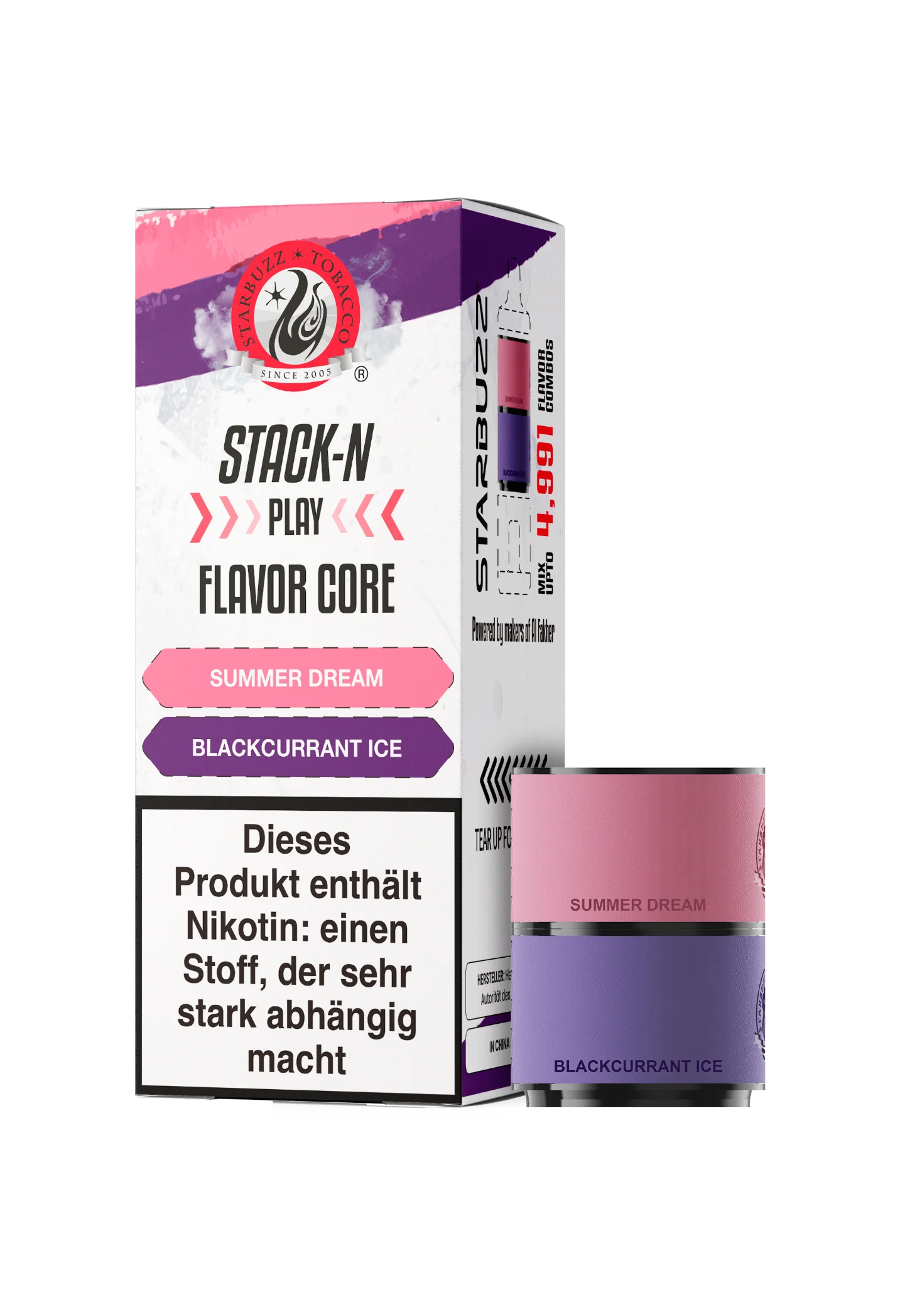 Starbuzz - Pod - Summer Dream + Blackcurrant Ice