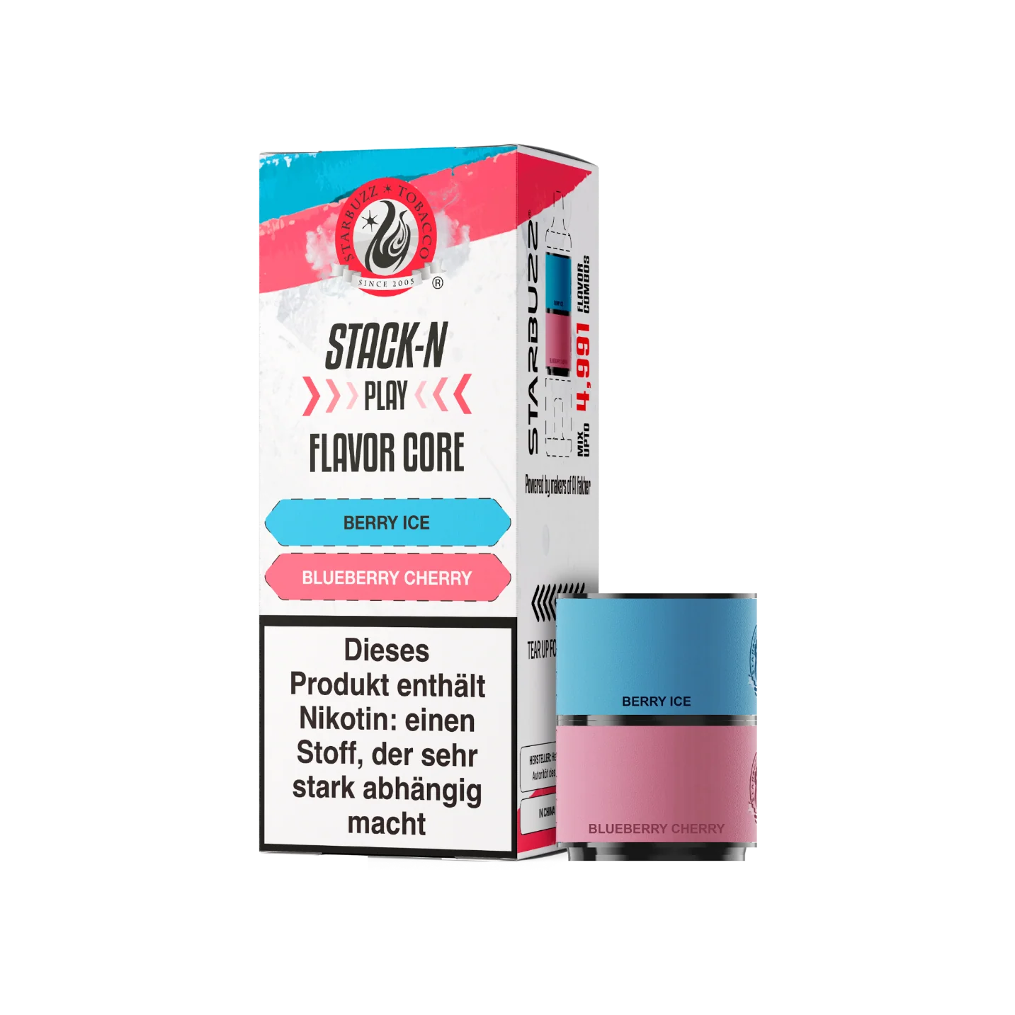 Starbuzz - Pod - Berry Ice + Blueberry Cherry