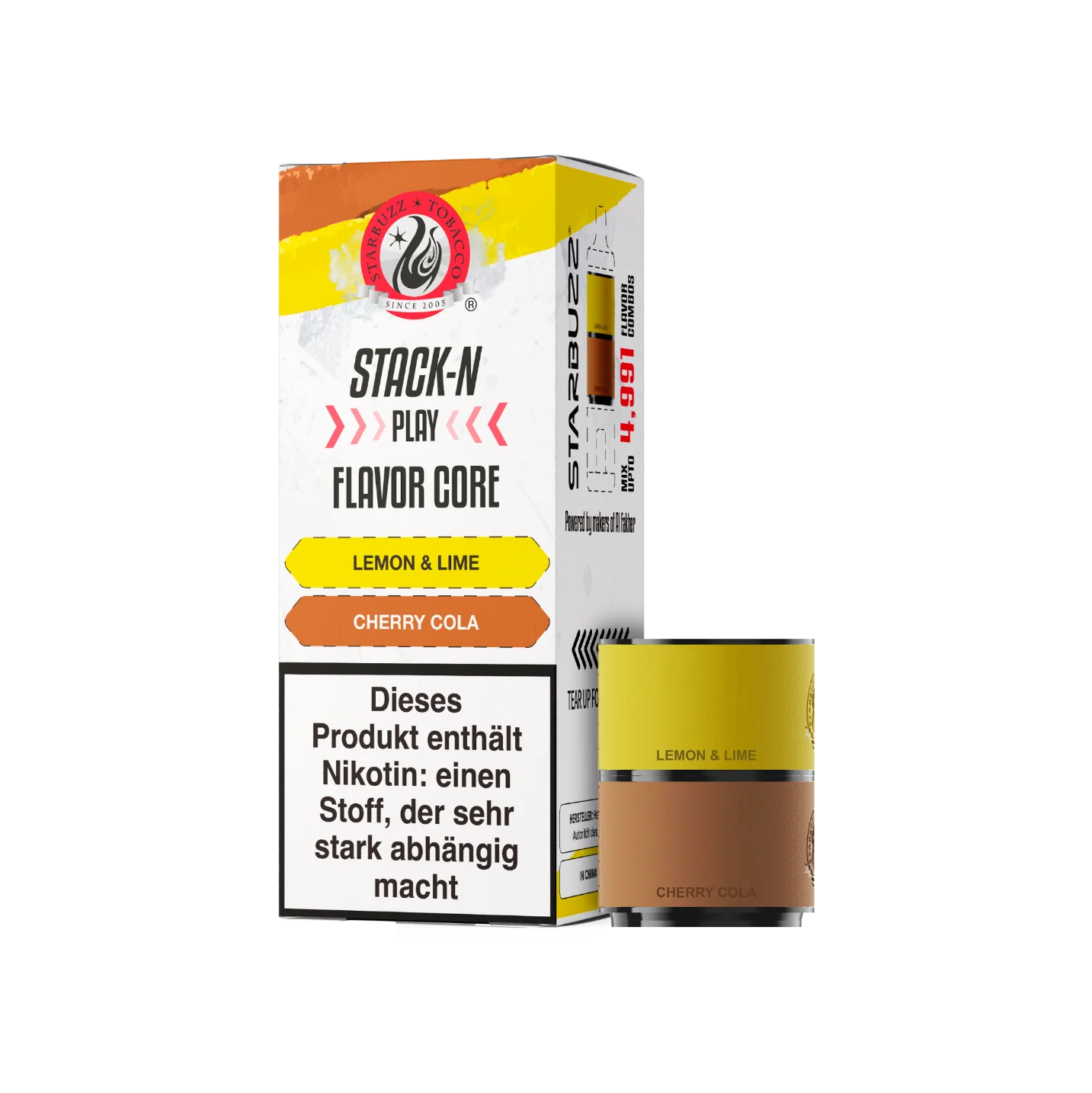 Starbuzz - Pod - Lemon & Lime + Cherry Cola