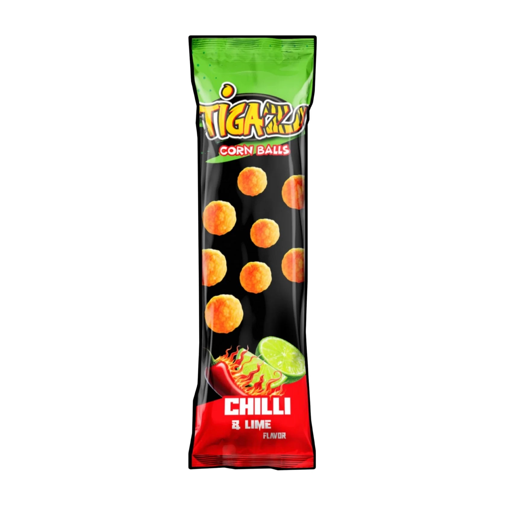 Tigaz Corn Chips 20g - Chilli & Lime