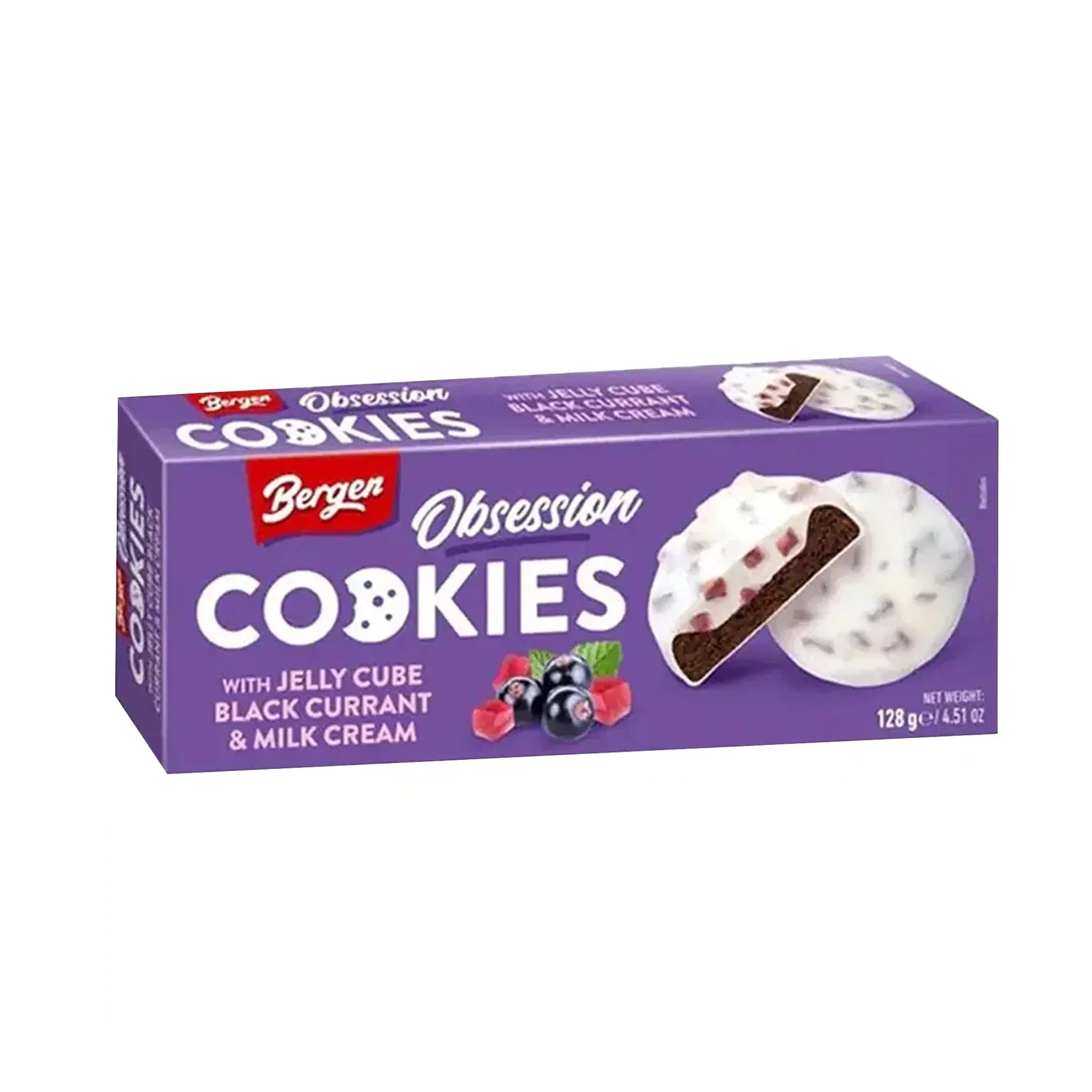 Bergen - Obsession Blackcurrant Milk Cream 128g