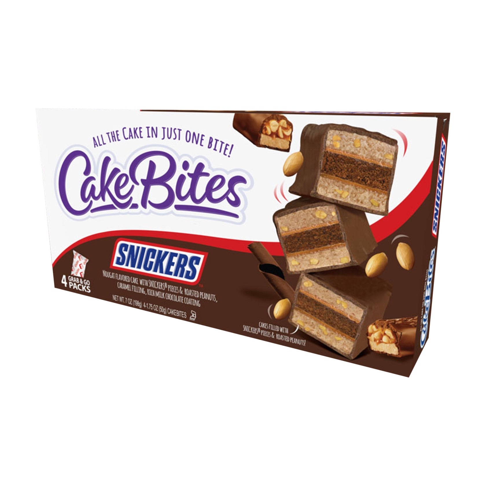 Cake Bites - Snickers 50g