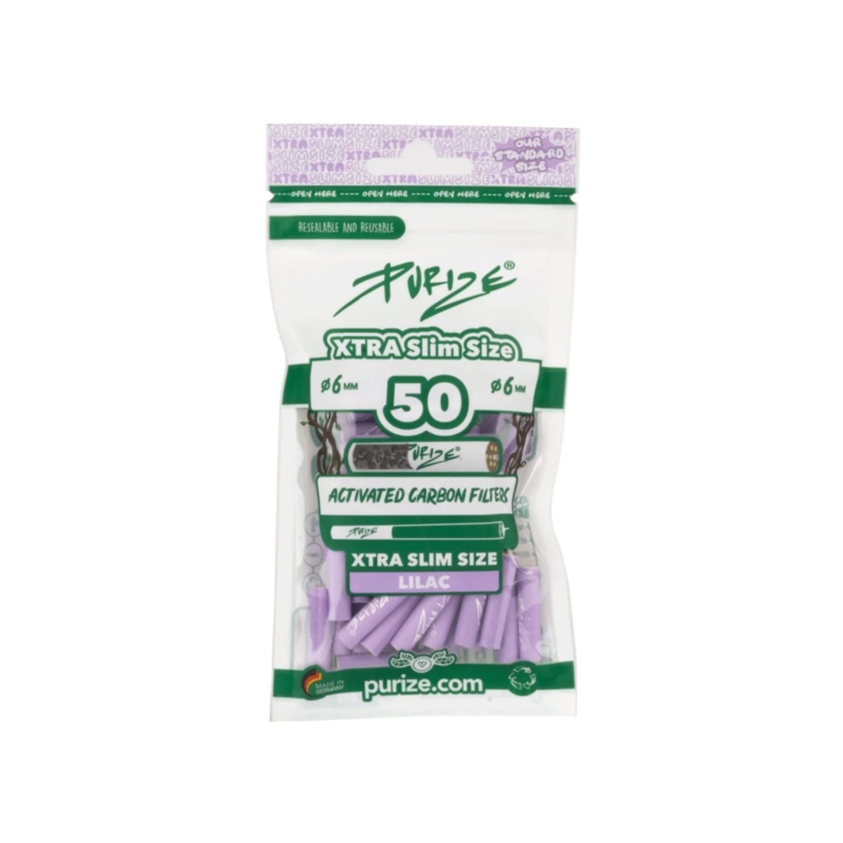 Purize XTRE Slim Size 33er Beutel - Lila