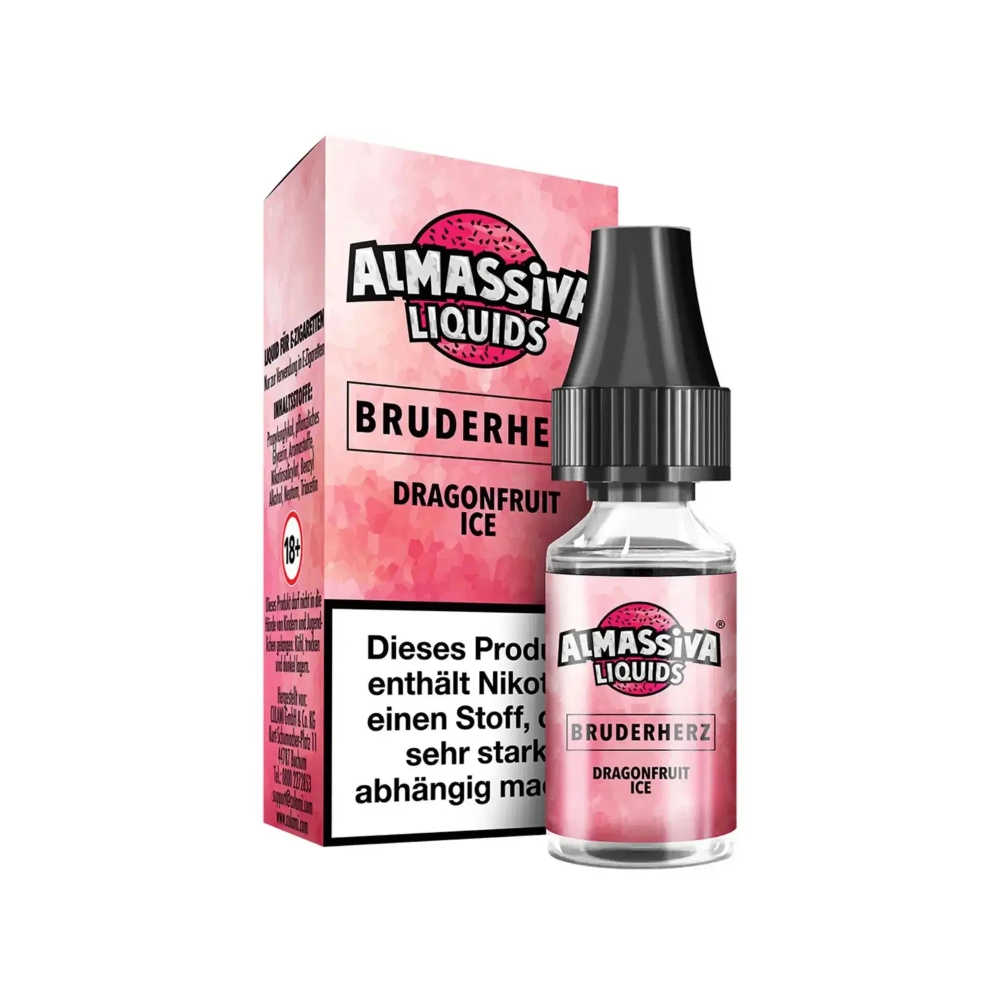 Al Massiva Mit Nikotin Al Massiva Liquid 10ml - Dragonfruit Ice 17mg