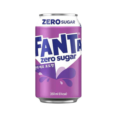 Fanta Korea - Zero Grape 350ml - DPG gelabelt