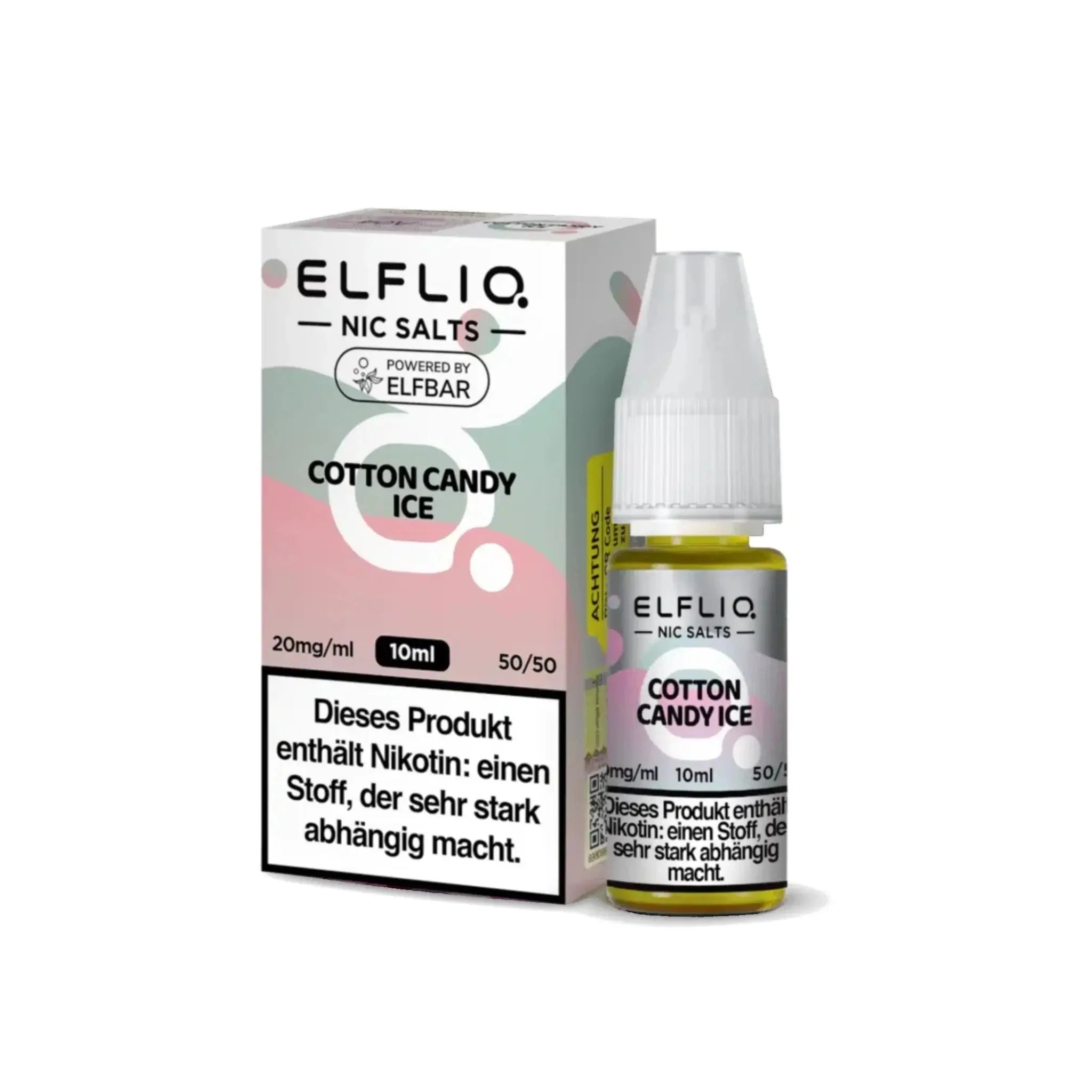 Automatenpaten Elfliq 20mg/ml - Cotton Candy Ice