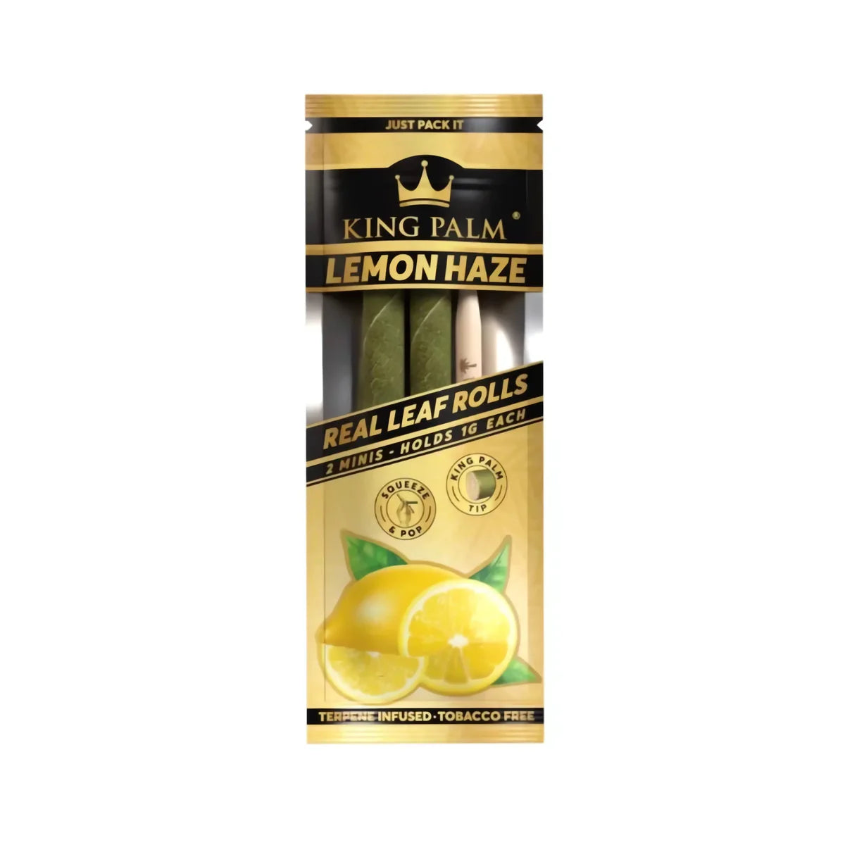 King Palm - Slim Roll Blunt 2er Packung - Lemon Haze