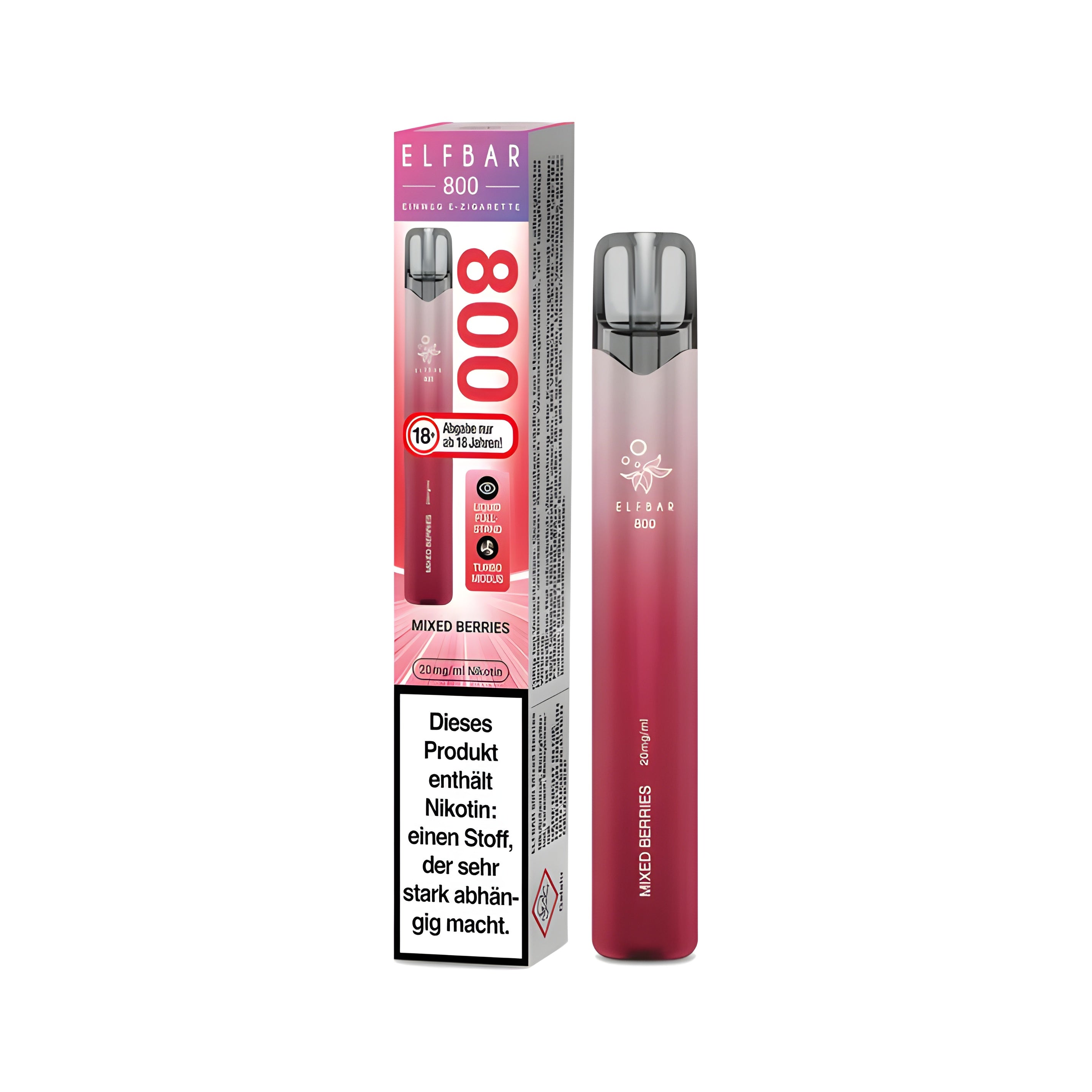 Elfbar Mit Nikotin Elfbar 800 mit 2% Nikotin - Mixed Berries