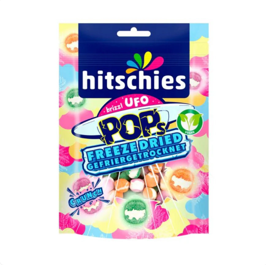 Hitschies Hitschies - Brizzl Ufo Pops vegan 50g