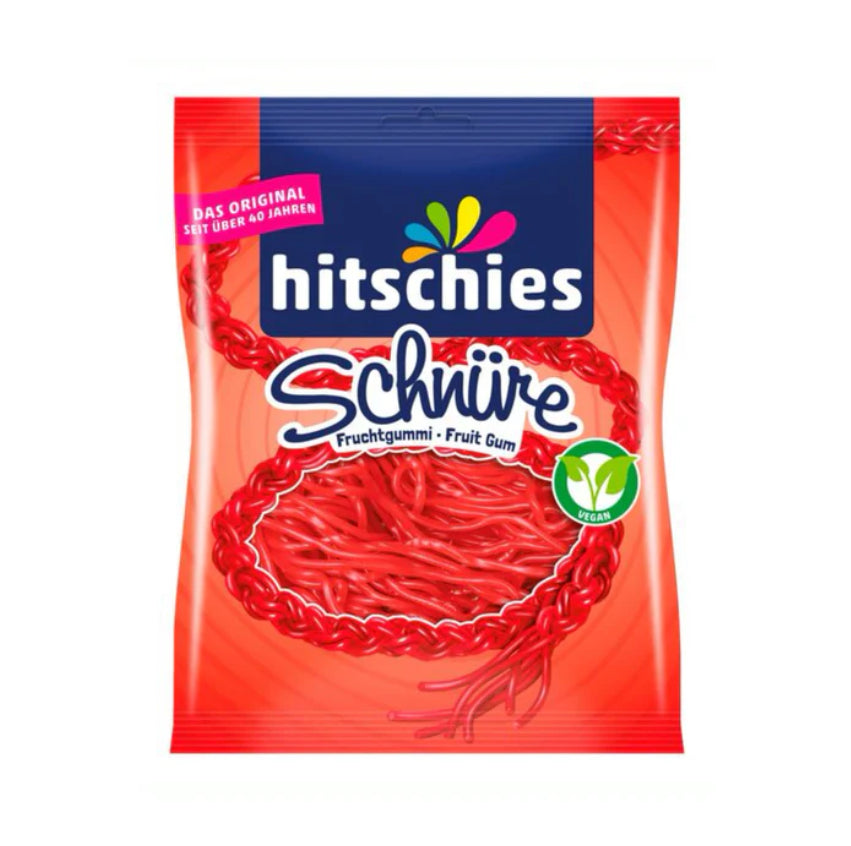 Hitschies Hitschies - Erdbeer Schnüre 125g