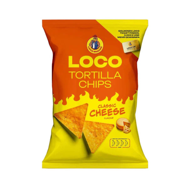 Loco Loco Tortilla Chips - Classic Cheese 100g