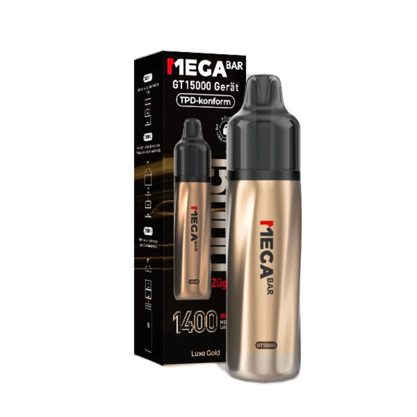Megabar Megabar GT15000 Gerät - Luxe Gold