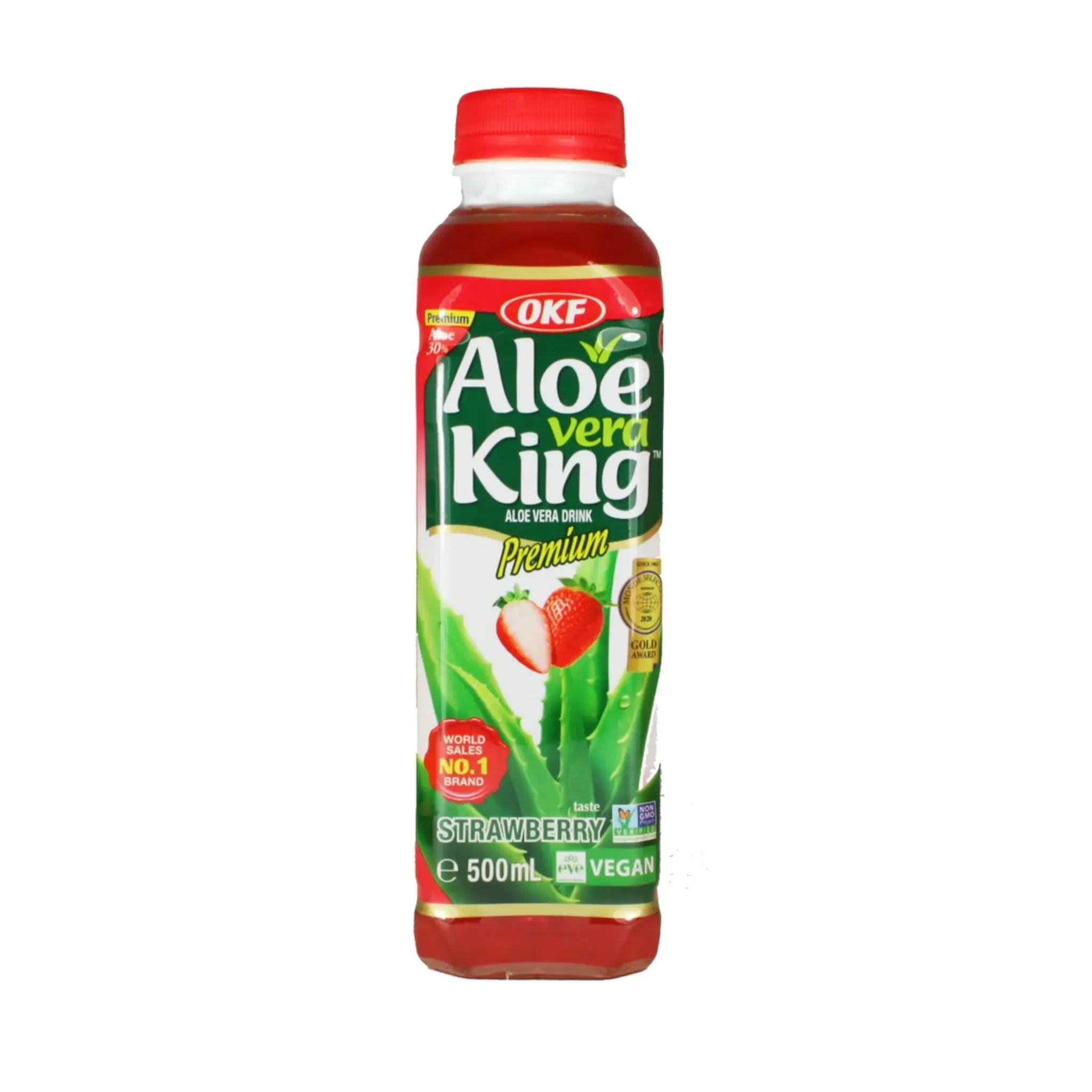 Mein Shop Aloe King - Strawberry 500ml - DPG gelabelt