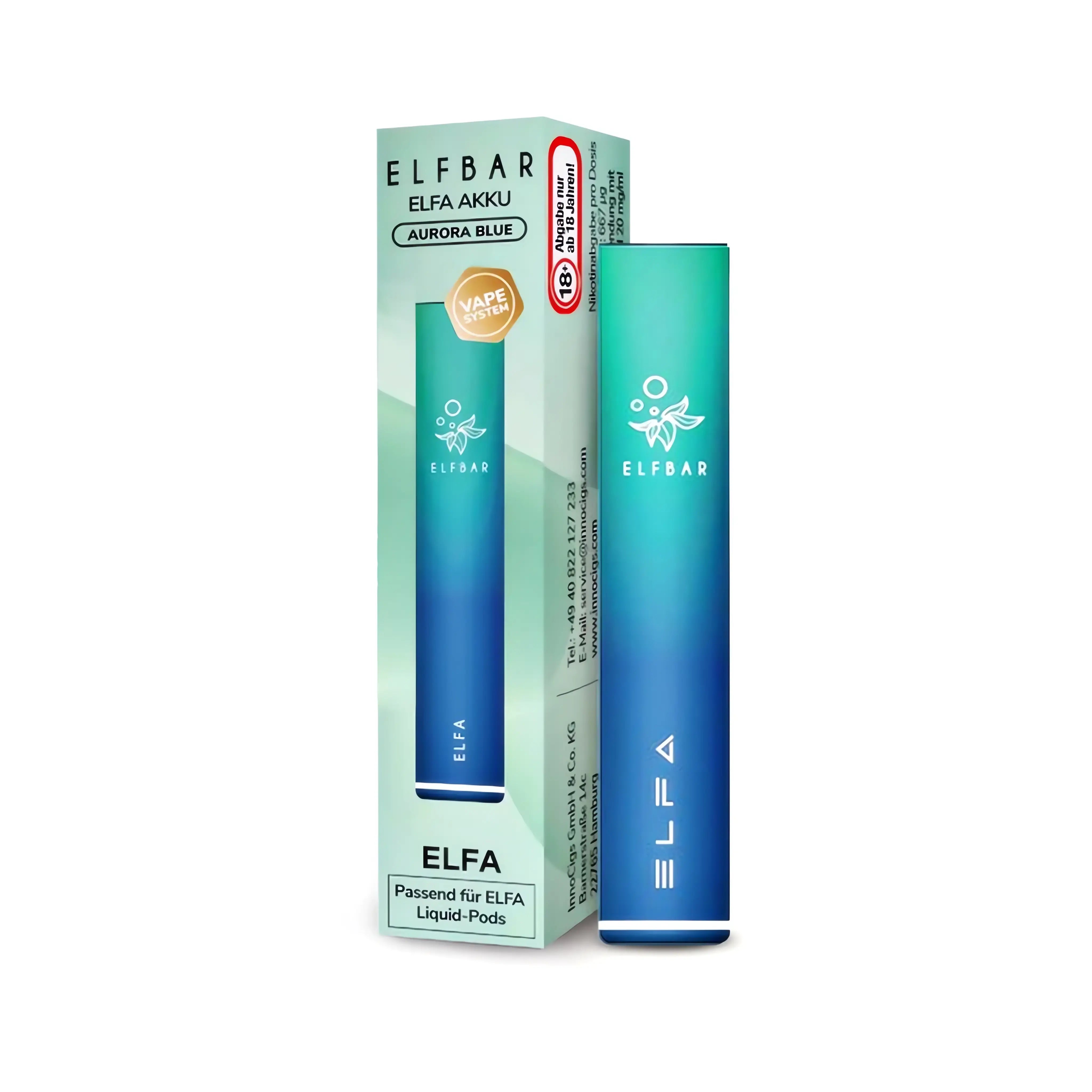 Mein Shop Elfa Akku 500 mAh - Aurora Blue