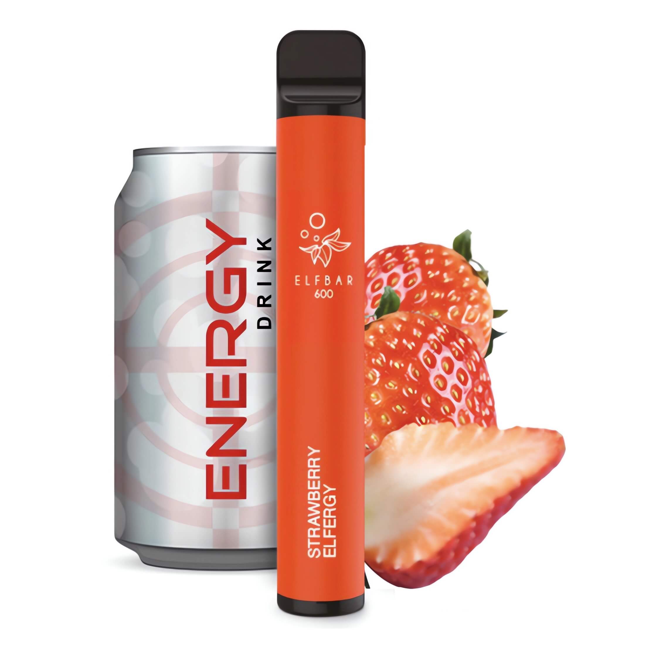 Mein Shop Elfbar 600 CP mit 2% Nikotin - Strawberry Energy (Ausverkauft)