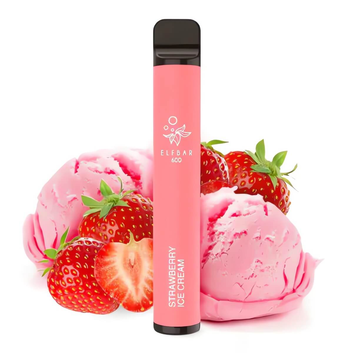 Mein Shop Elfbar 600 CP mit 2% Nikotin - Strawberry Ice Cream