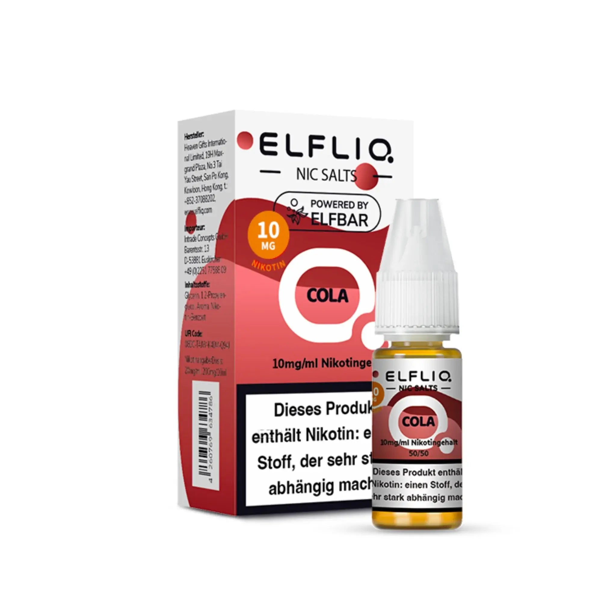 Mein Shop Elfliq 10mg/ml - Cola