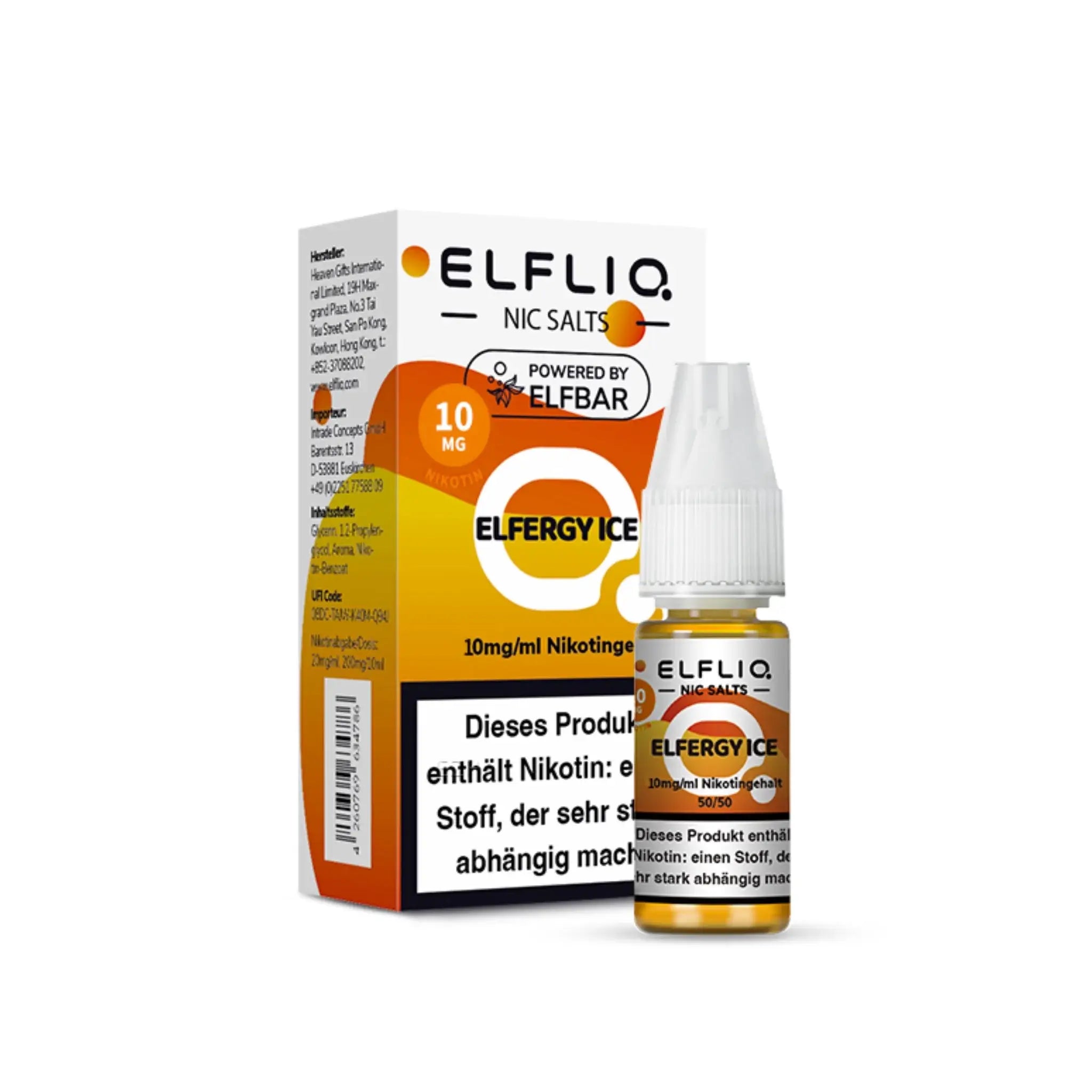 Mein Shop Elfliq 10mg/ml - Energy Ice