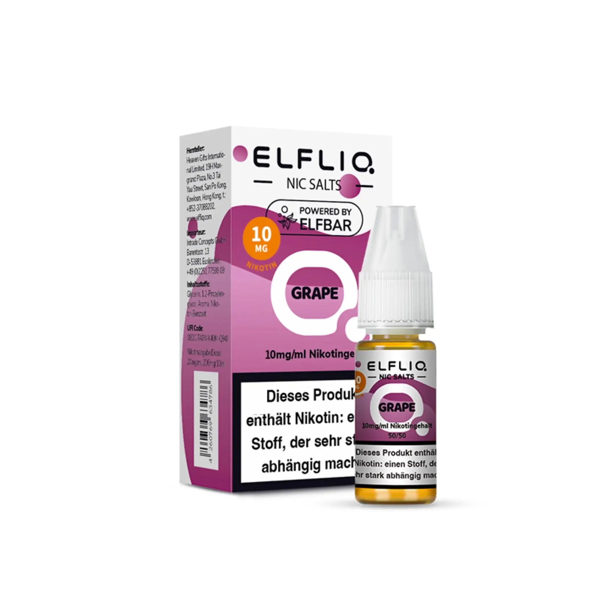 Mein Shop Elfliq 10mg/ml - Grape