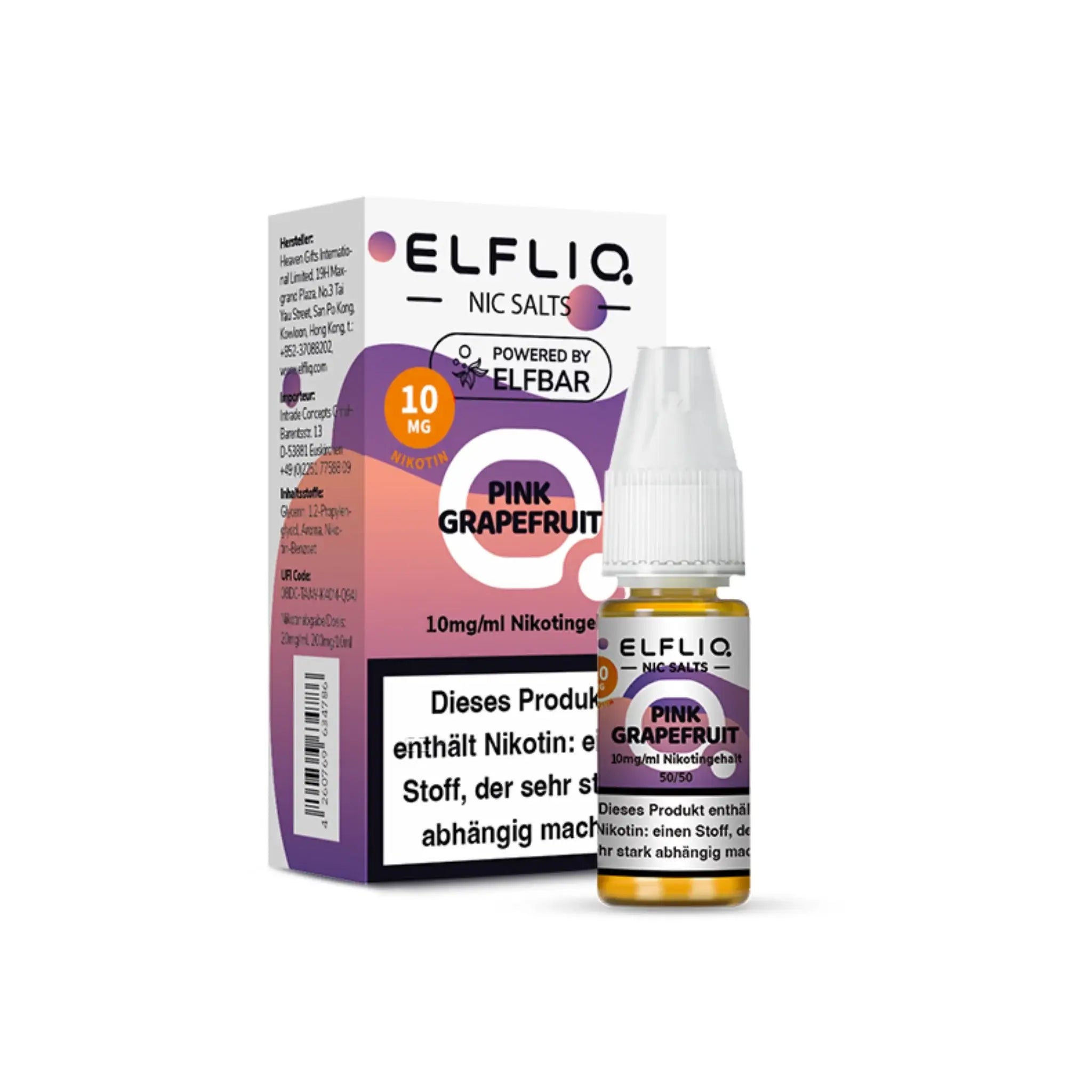 Mein Shop Elfliq 10mg/ml - Pink Grapefruit