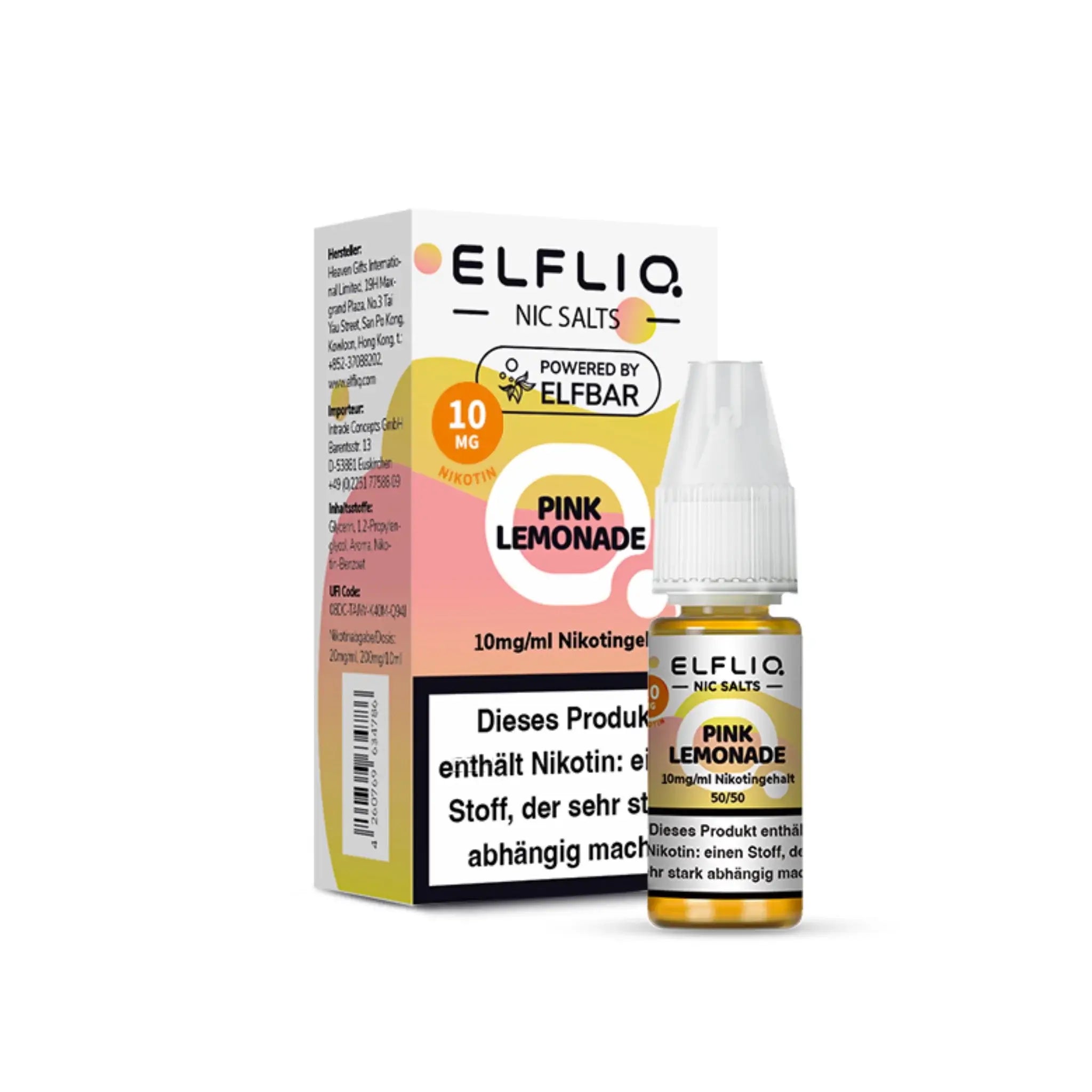 Mein Shop Elfliq 10mg/ml - Pink Lemonade