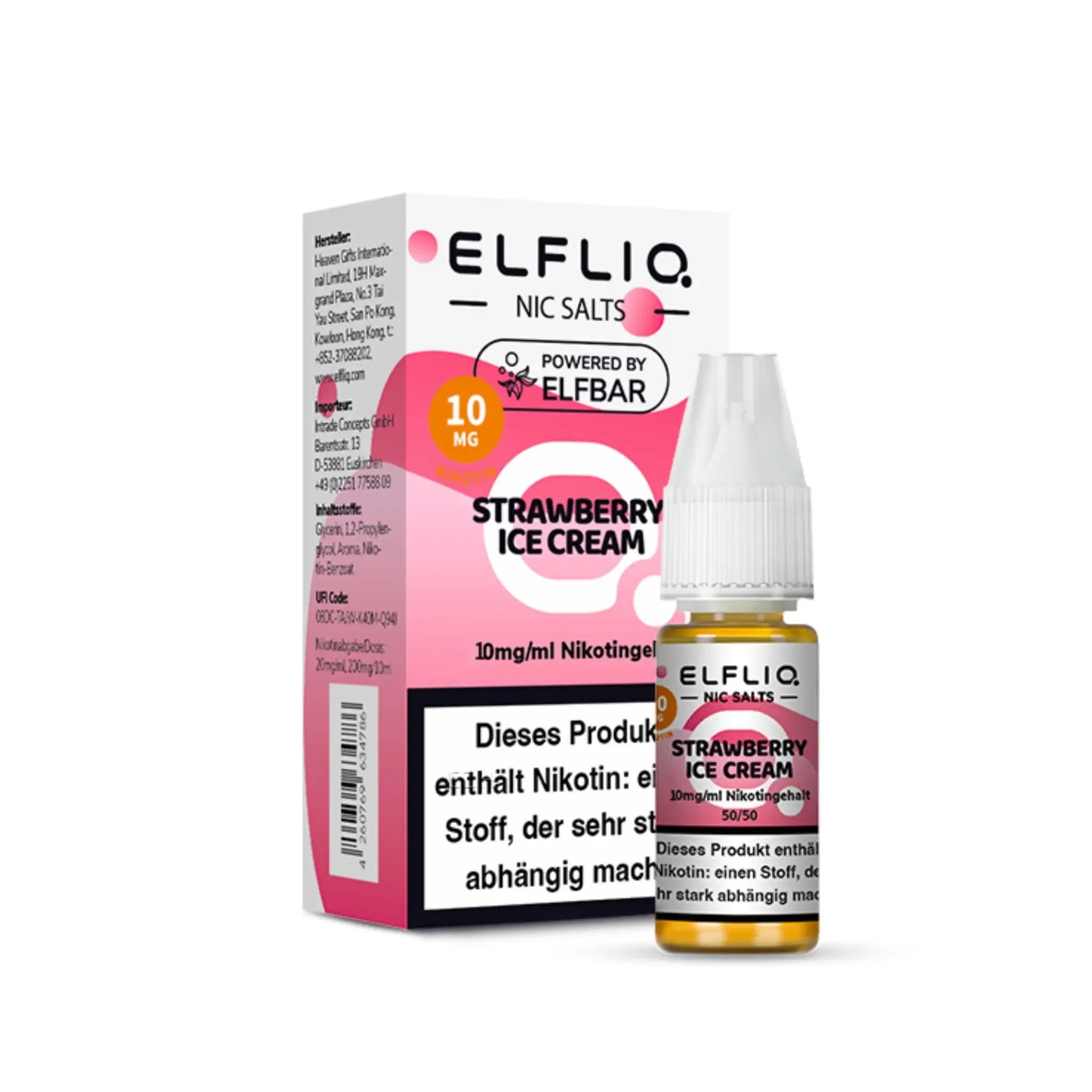 Mein Shop Elfliq 10mg/ml - Strawberry Ice Cream