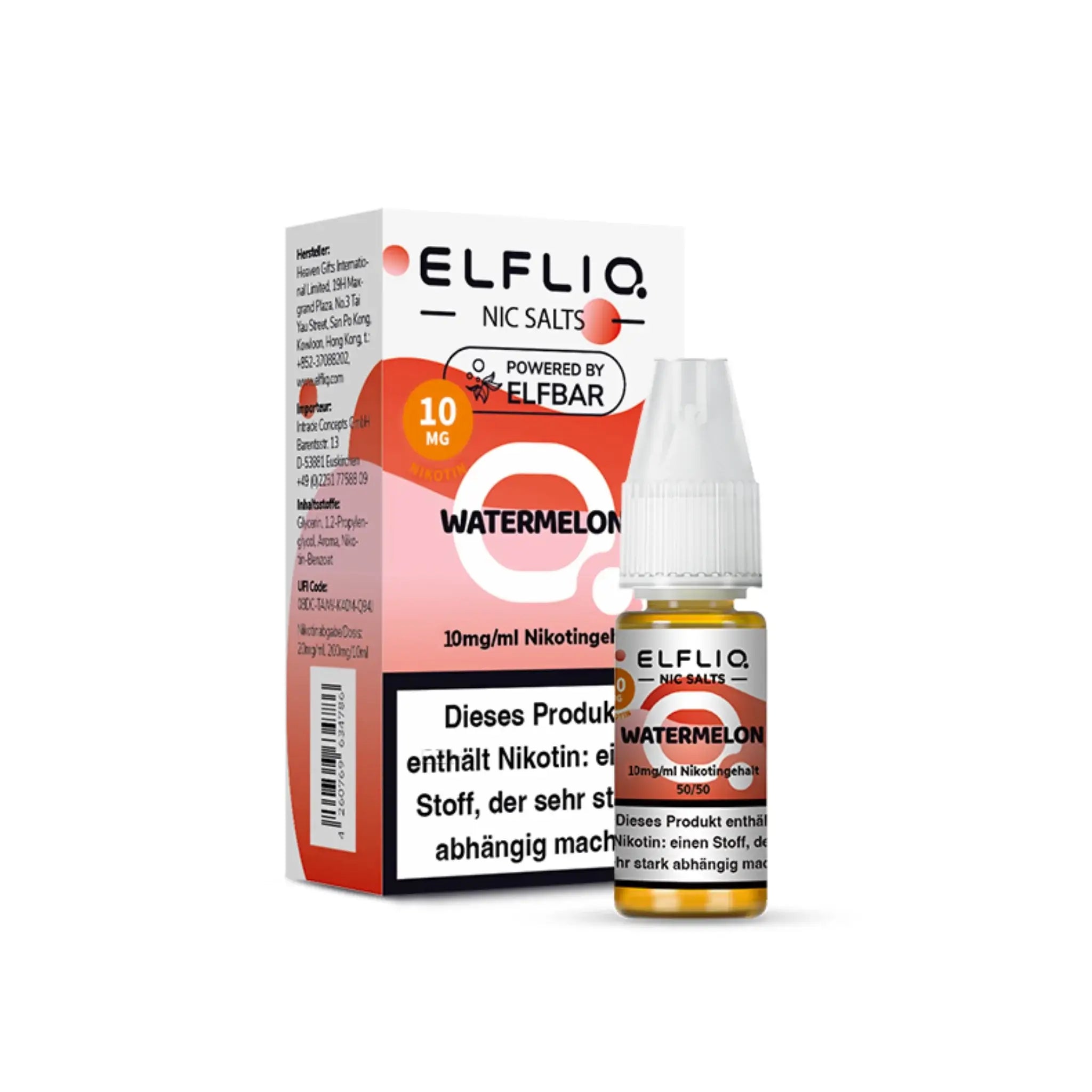 Mein Shop Elfliq 10mg/ml - Watermelon