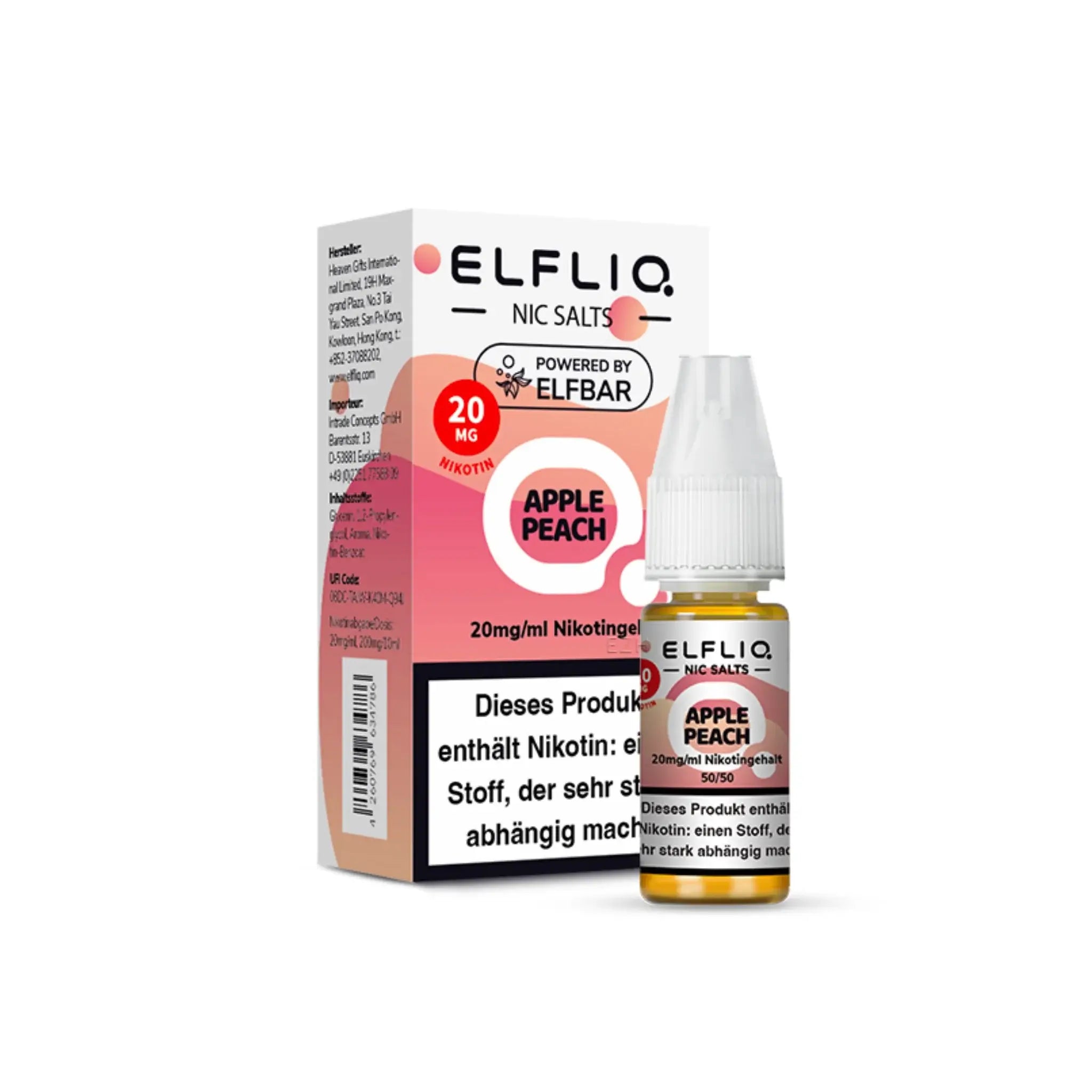 Mein Shop Elfliq 20mg/ml - Apple Peach