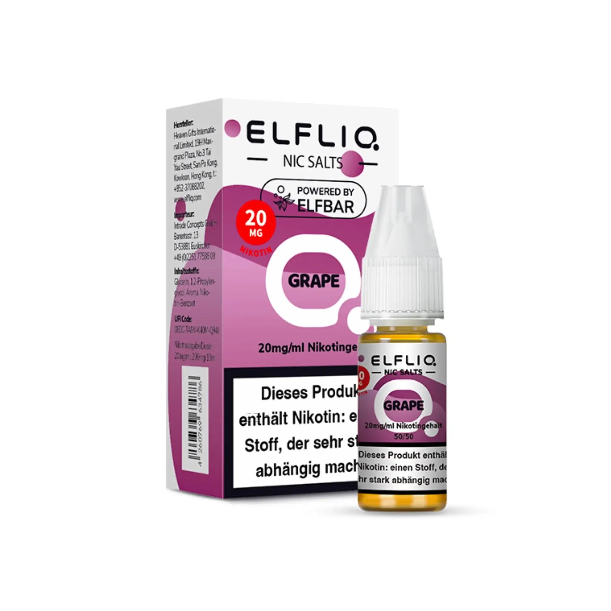 Mein Shop Elfliq 20mg/ml - Grape