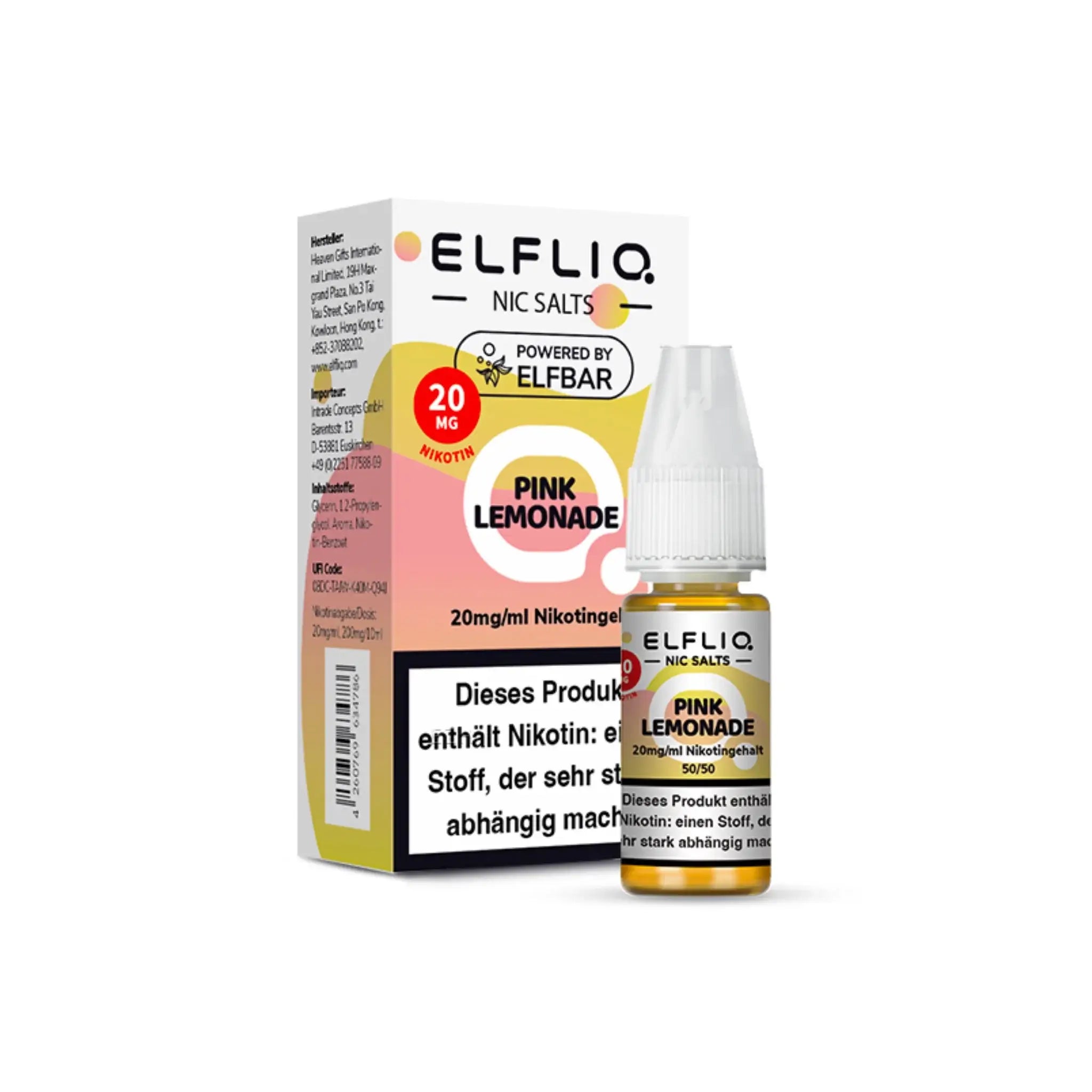 Mein Shop Elfliq 20mg/ml - Pink Lemonade