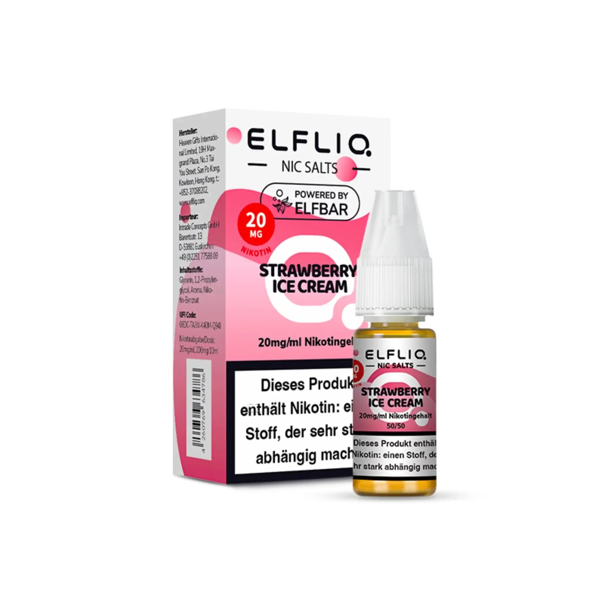 Mein Shop Elfliq 20mg/ml - Strawberry Ice Cream