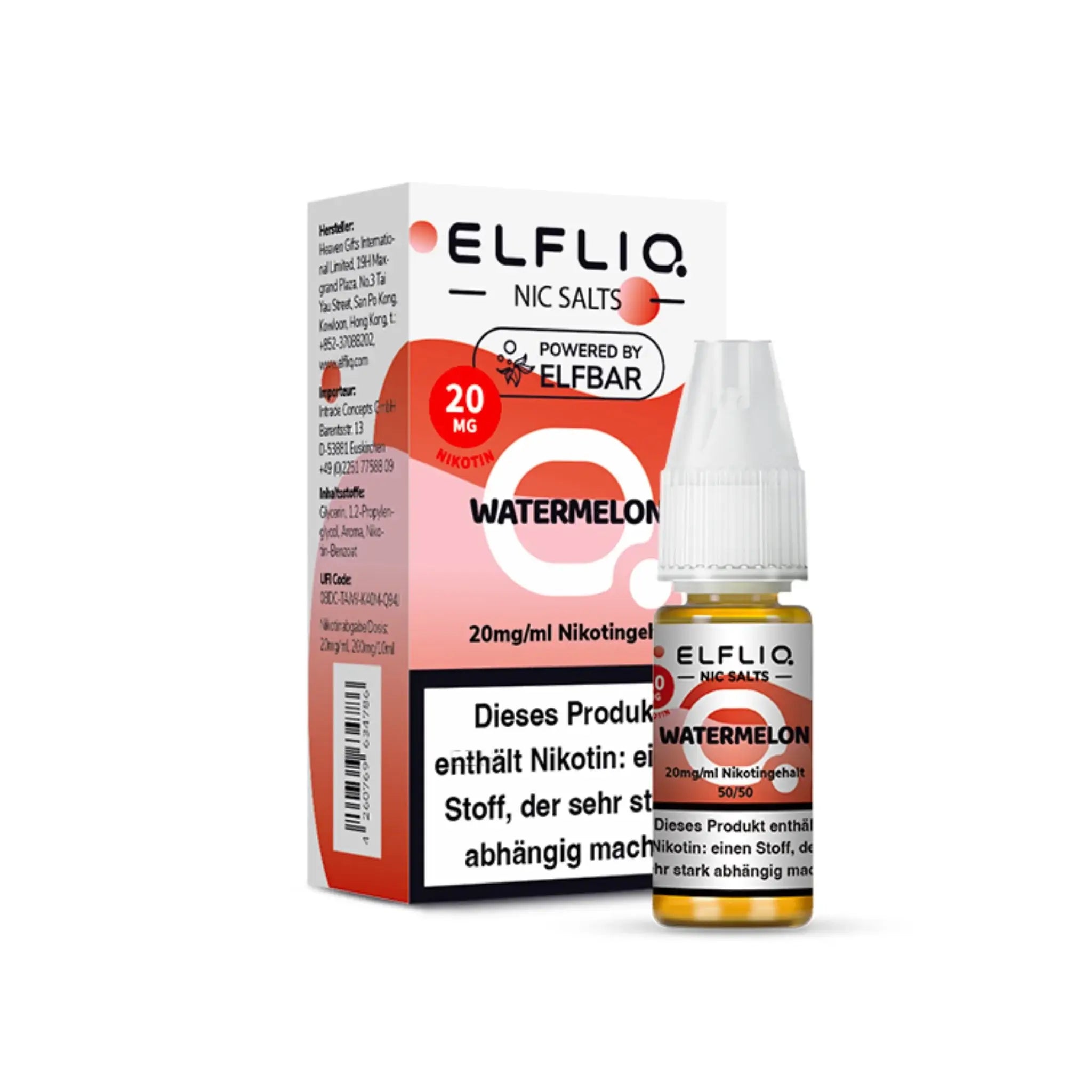 Mein Shop Elfliq 20mg/ml - Watermelon