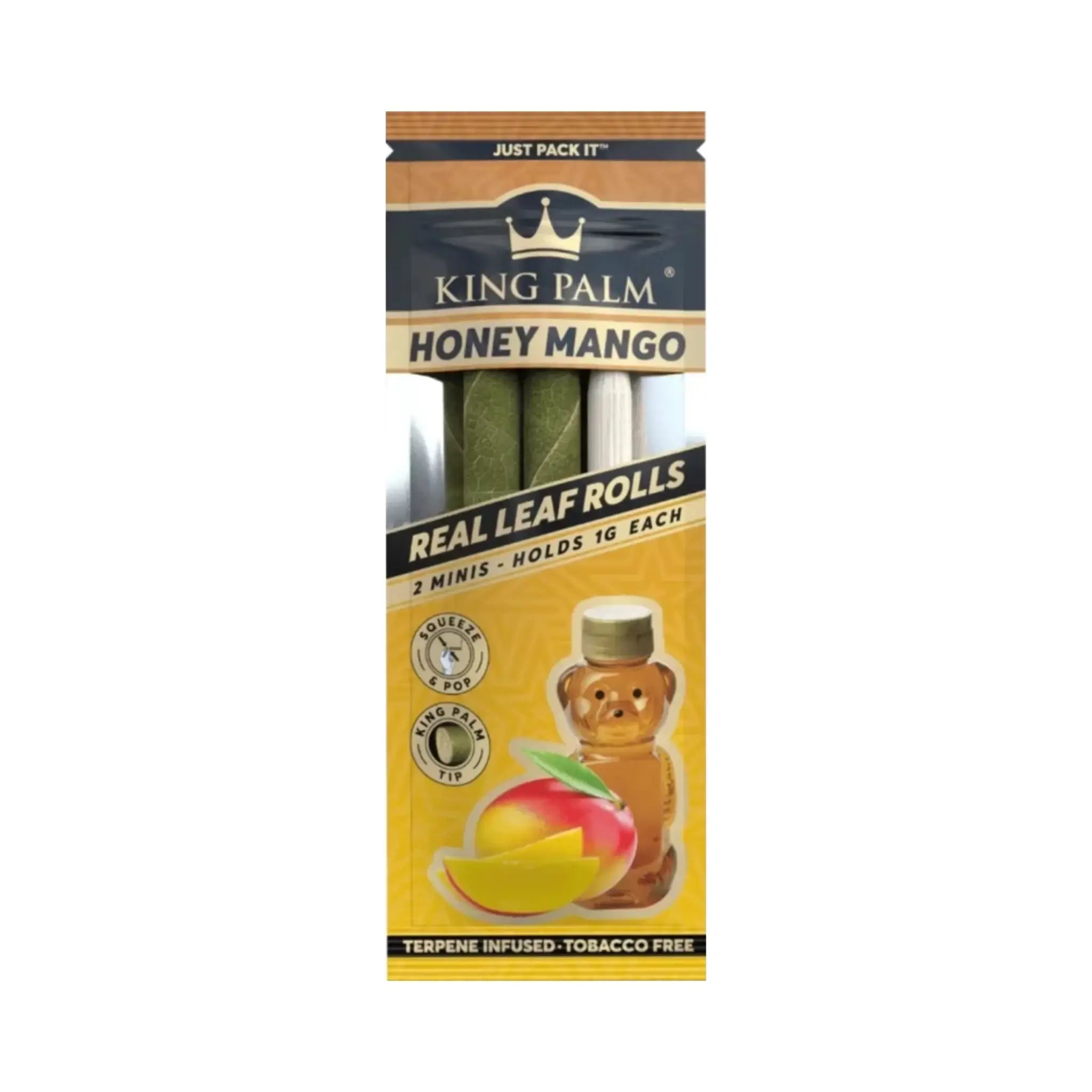 Mein Shop King Palm - Slim Roll Blunt 2er Packung - Honey Mango