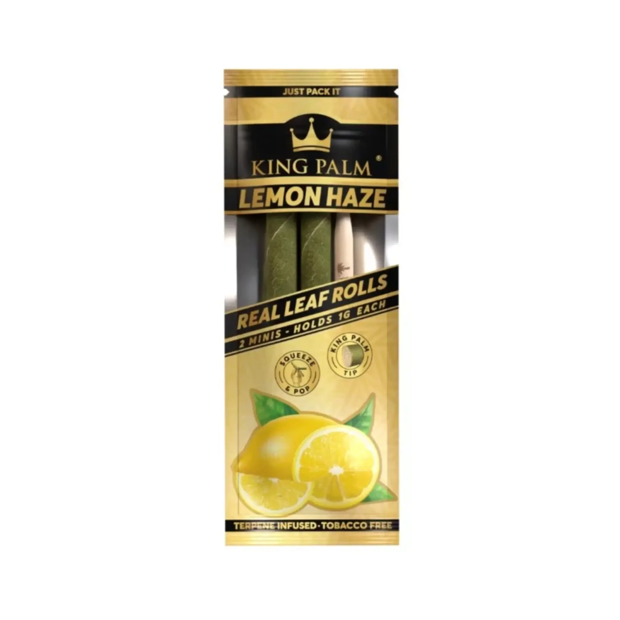 Mein Shop King Palm - Slim Roll Blunt 2er Packung - Lemon Haze