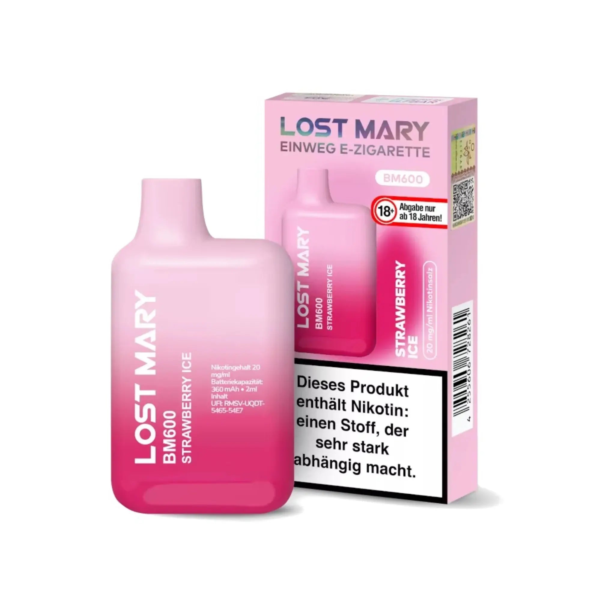 Mein Shop Lost Mary BM600 CP - Strawberry Ice