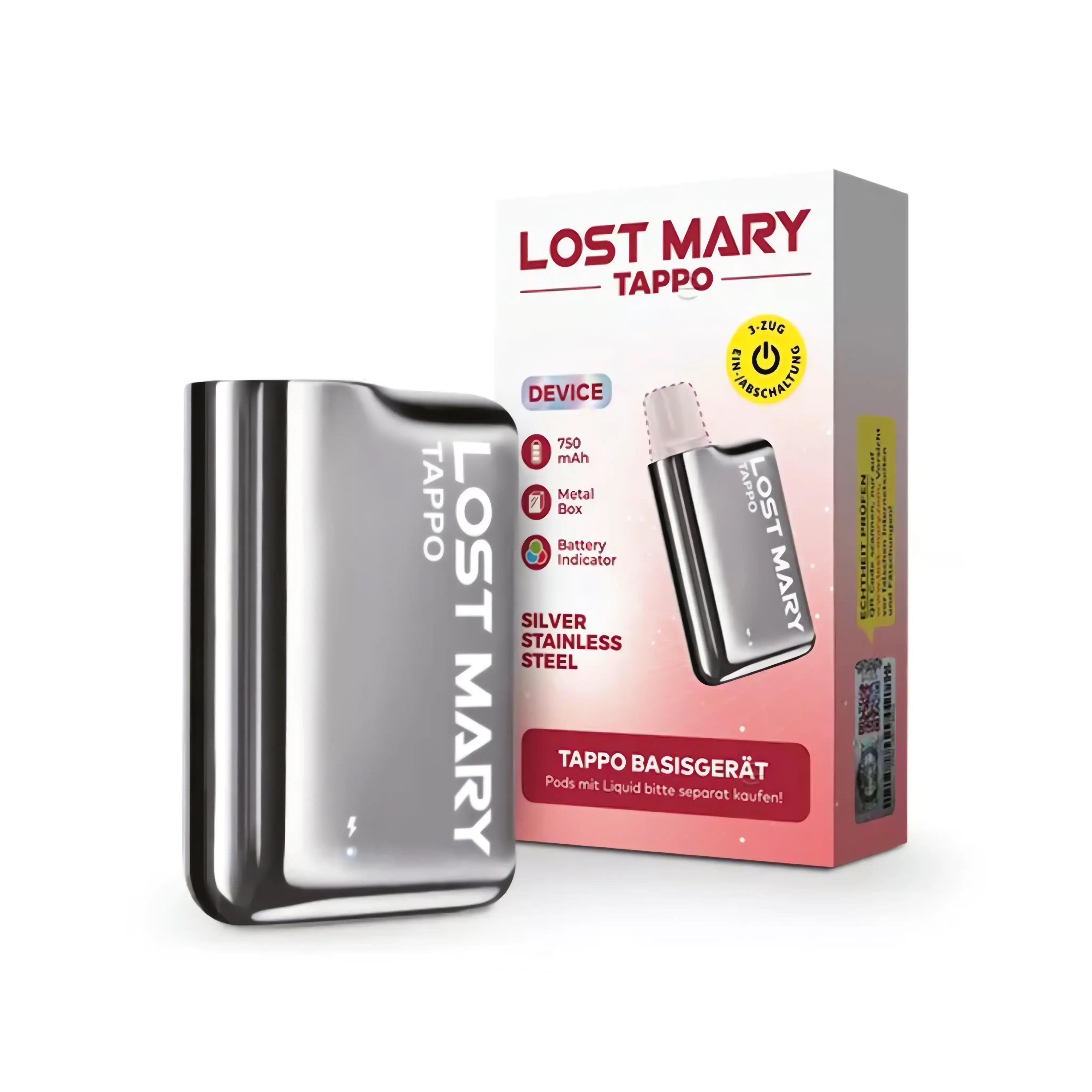 Mein Shop Lost Mary Tappo - Silver