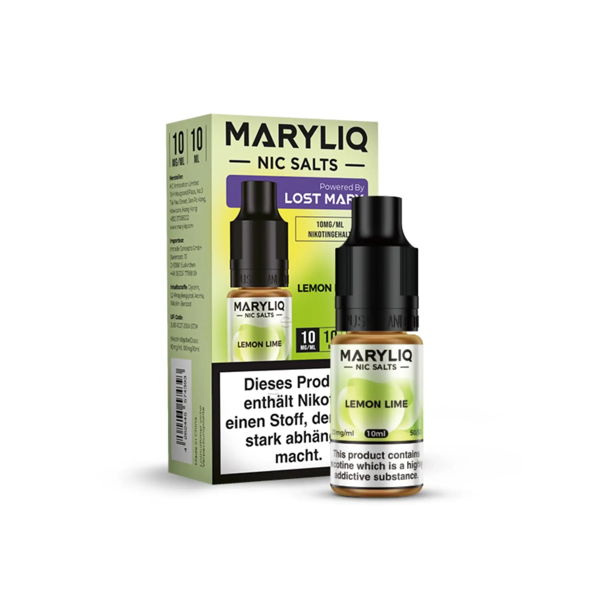 Mein Shop Maryliq 10mg/ml - Lemon Lime